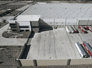 industrial warehouse for sublease caroline way Riverside loading area