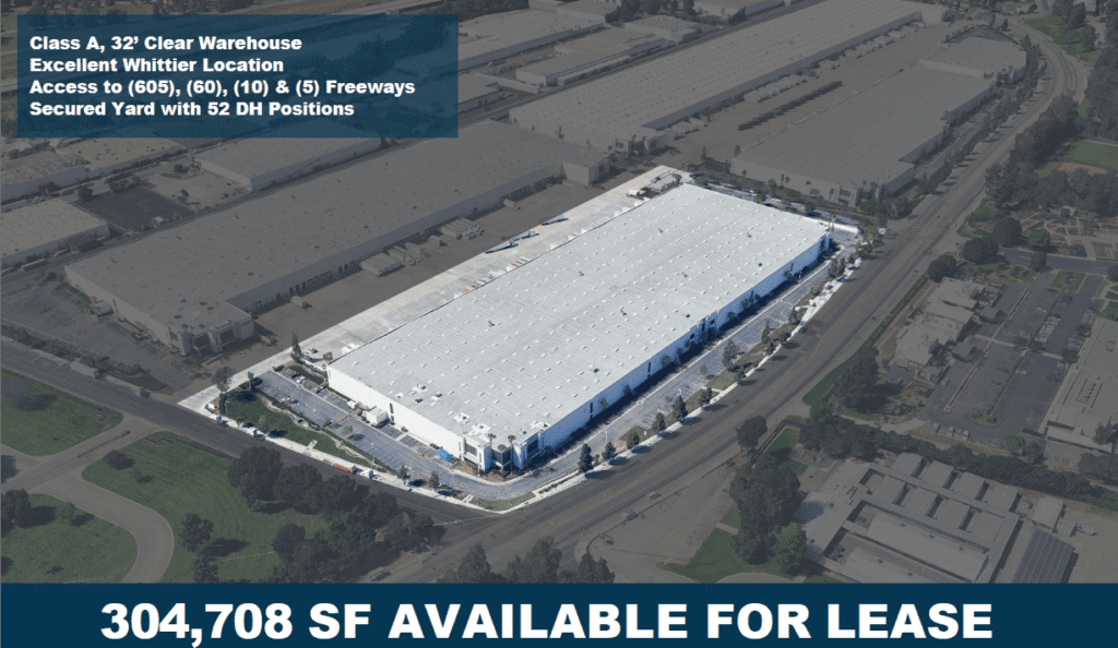3931 Workman Mill Road | 304,708 SF Class A Industrial Property for Lease in Whittier, CA
