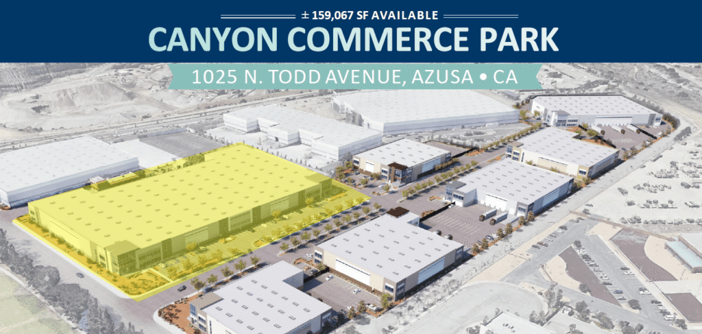 1025 N Todd Avenue | 159,067 SF Class A Industrial Warehouse for Lease in Azusa, CA